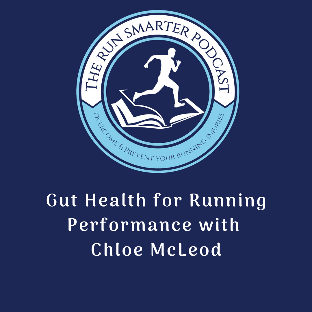 The Run Smarter Podcast cover art and episode title Chloe McLeod