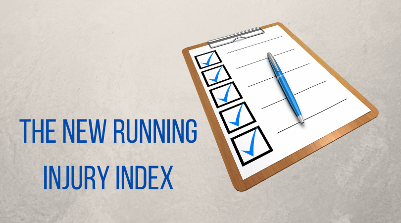 New running injury questionnaire with blog title