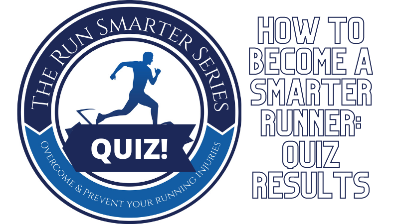 The run smarter quiz logo and blog title