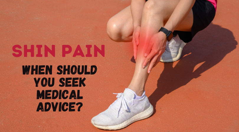 runner with shin pain and blog title